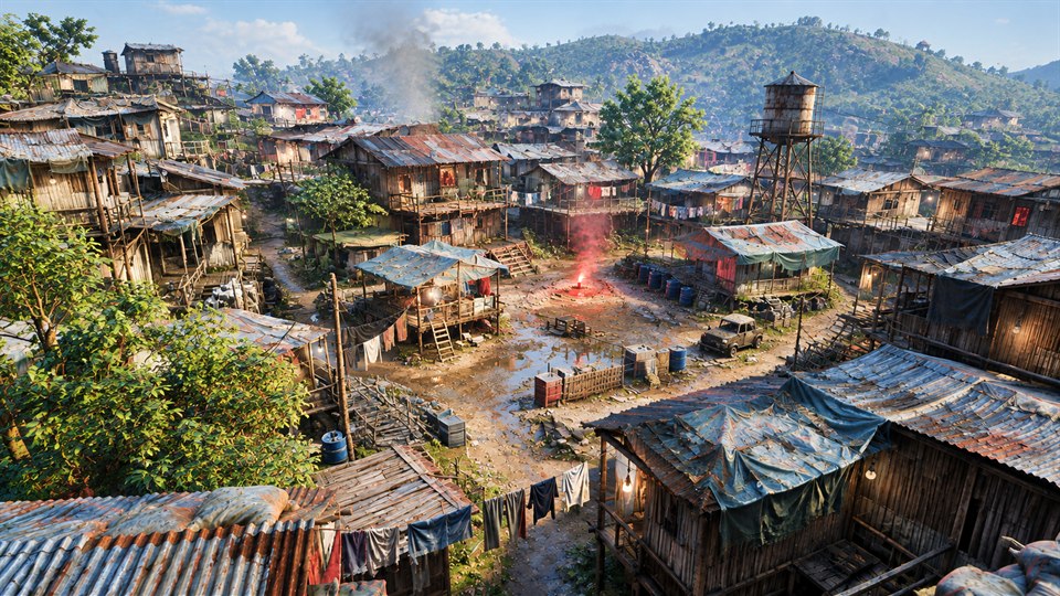 Slums by day