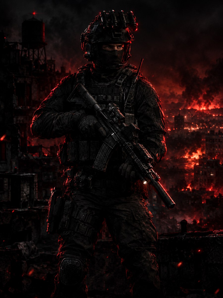 Nightfall, operator poster