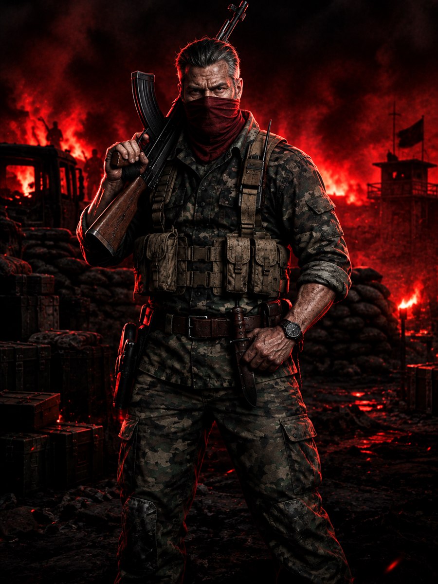 Warlord, operator poster
